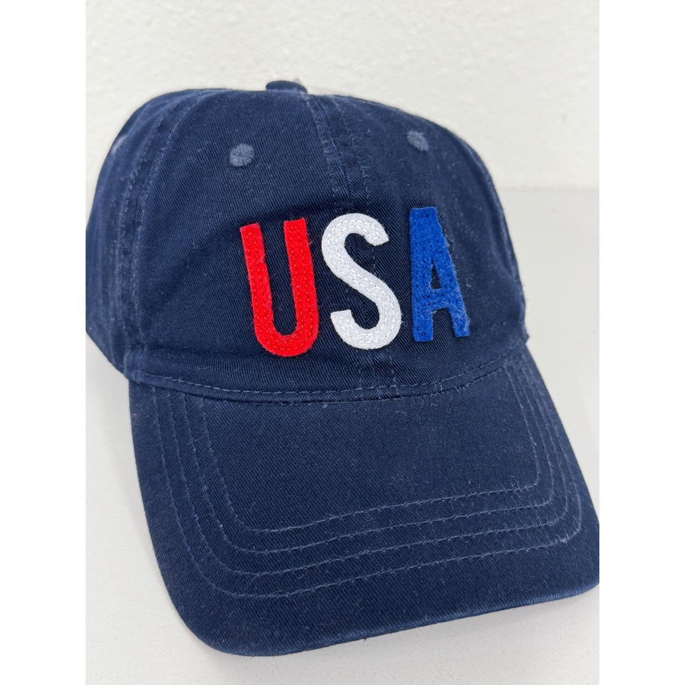 Old‎ Navy USA Baseball Cap Patriotic Dad Hat Adjustable